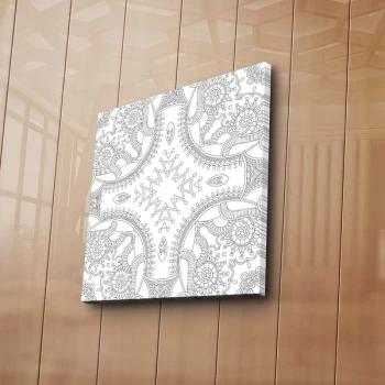 Image of BOYA-16 - No Pen Multicolor Paintable Decorative Canvas Painting