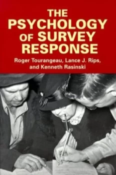 Image of The Psychology of Survey Response by Roger Tourangeau Paperback