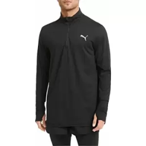 Puma Run Favourite Zip Top Puma Black Large