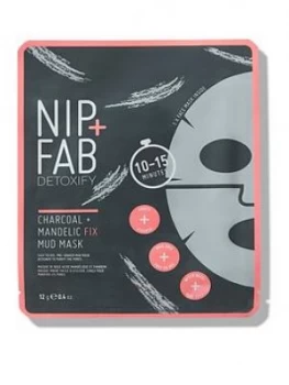 image of Nip + Fab Charcoal And Mandelic Acid Fix Sheet Mask