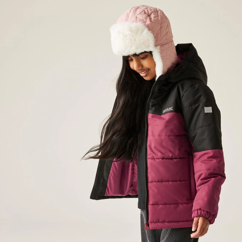 Image of Child's insulated waterproof jacket Regatta Lofthouse Rouge Unisex 4/5 ans