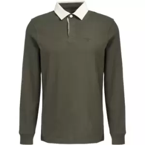 Image of Barbour Howtown Rugby Shirt - Green
