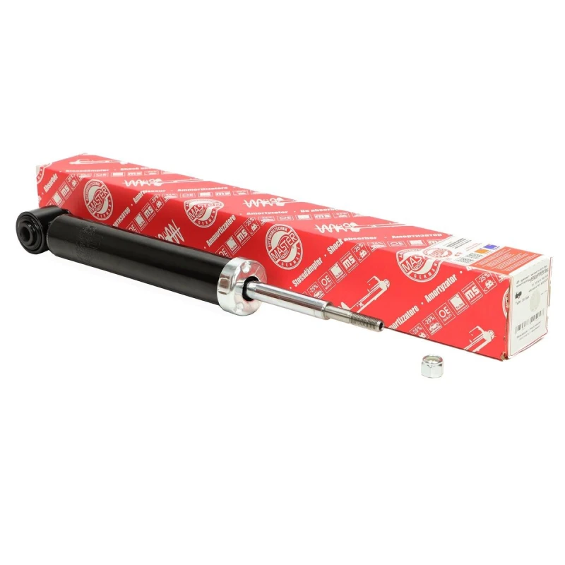 Image of MASTER-SPORT 310497-PCS-MS Shock absorber Rear Axle, Gas Pressure, Twin-Tube, Suspension Strut, Top pin Shock Absorber (854)