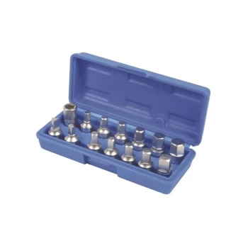 image of Drain Plug Key Set - 14 Piece - 3175 - Laser