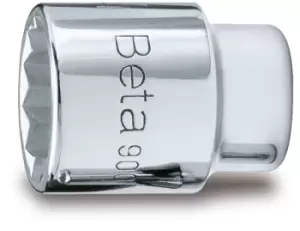Image of Beta Tools 900 AS/MB 1/4" Square Drive Bi-Hex 12 Point Socket 1/2" 009000398
