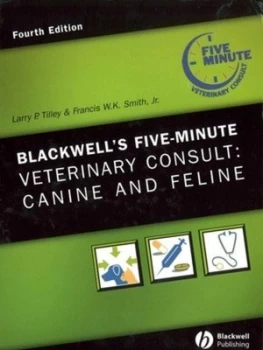 Image of Blackwells Five-Minute Veterinary Consult by Larry P. Tilley Hardback