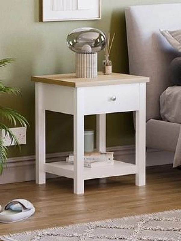 Image of Vida Designs Durham 10 Cube Staircase Storage Unit White