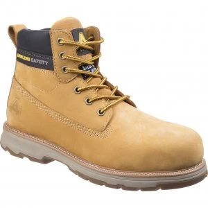 Image of Amblers Mens Safety As170 Lightweight Full Grain Leather Safety Boots Honey Size 10