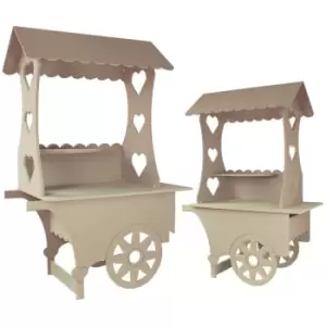Image of KuKoo Candy Cart Bundle, Wedding Favours Sweet Stalls Birthday - Natural
