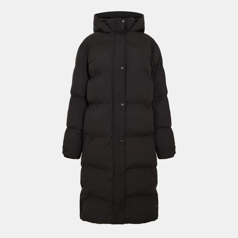 Image of Everlast Womens Waterproof Windproof Hooded Long Sleeve Short Puffer Jacket Black female 8 (36)
