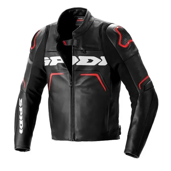 Image of Spidi Evorider 2 Jacket Red Size 58