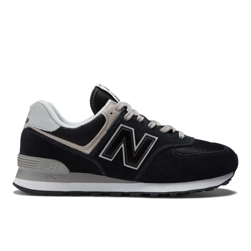 Image of New Balance 574 Black/White male 8.5 (42.5)