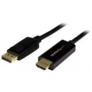 Image of StarTech 3 Feet1m Displayport To HDMI Converter Cable 4k