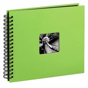 Image of Fine Art Spiral Bound Album 28 x 24cm 50 Black pages Kiwi