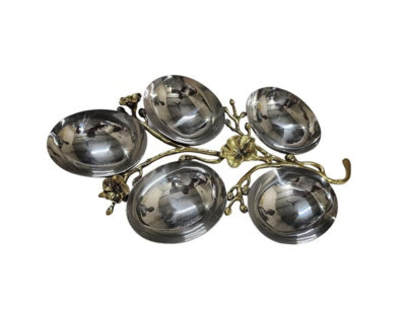 Image of Minster Fruit Bowl - Brass - L6 X W33 X H22 Cm