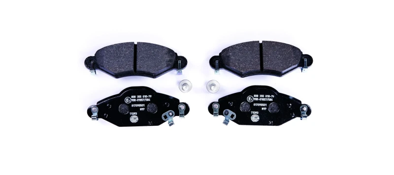 Image of HELLA Brake pad set HELLA 8DB 355 010-791