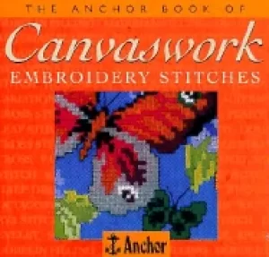 Image of anchor book of canvaswork embroidery