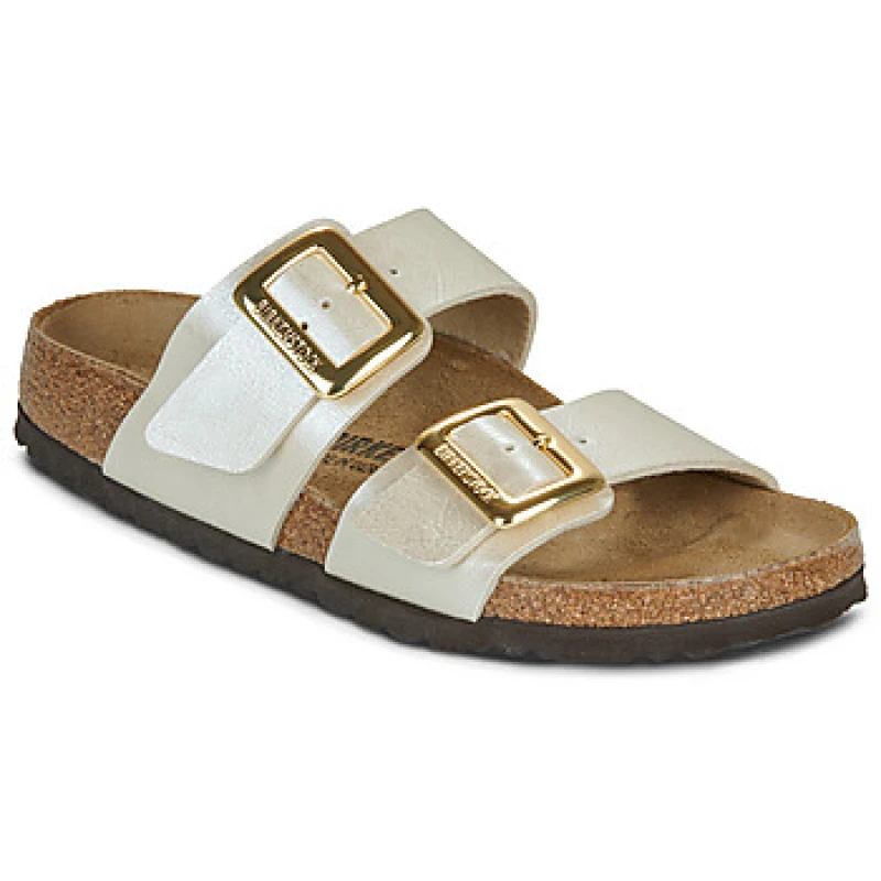 Image of BIRKENSTOCK Sydney Cushion Buckle womens Mules / Casual Shoes in White