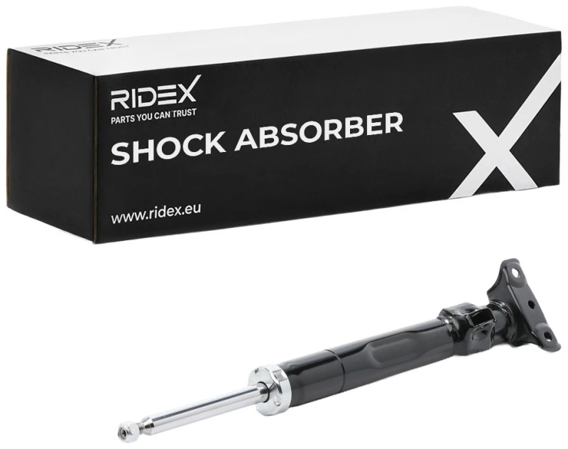 Image of RIDEX 854S1064 Shock absorber Front Axle, Gas Pressure, Suspension Strut, Top pin Shock Absorber (854)