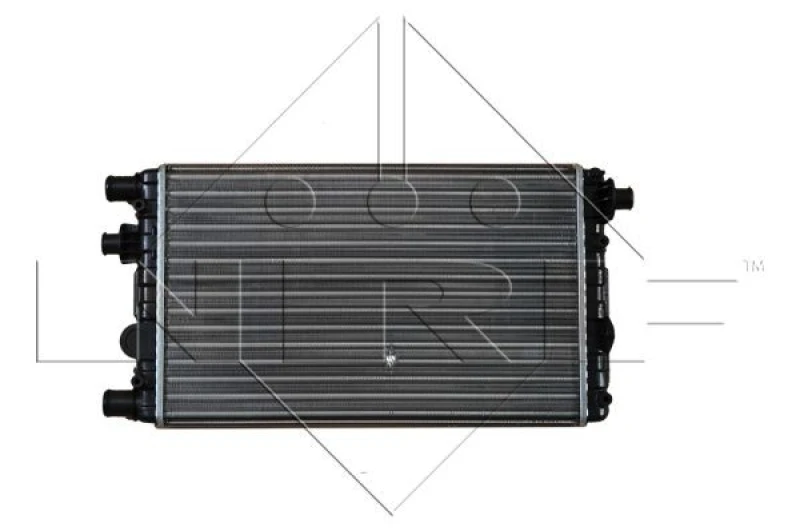 Image of NRF 53602 Engine radiator Mechanically jointed cooling fins, Aluminium Aluminium Radiator,engine cooling (470)