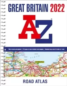 Image of Great Britain A-Z Road Atlas 2022 (A4 Spiral)