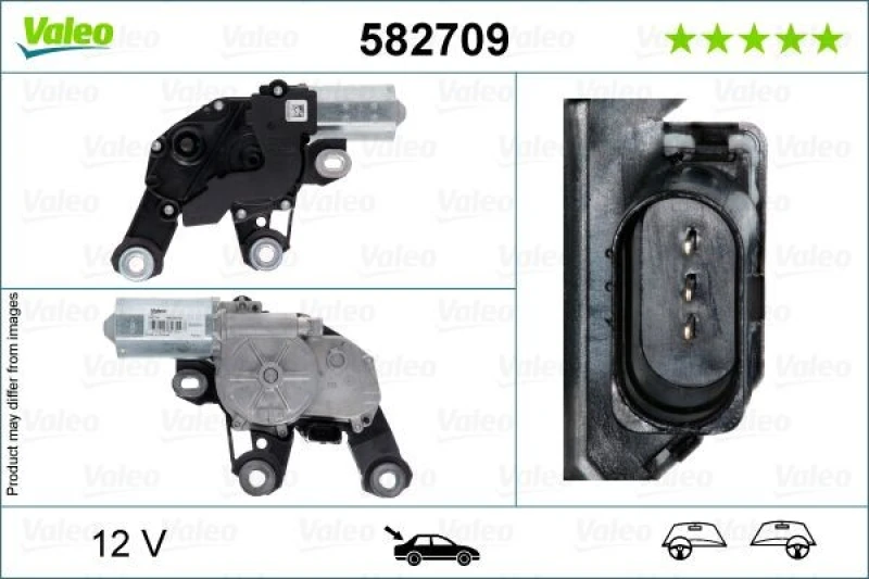 Image of Wiper motor VALEO 582709