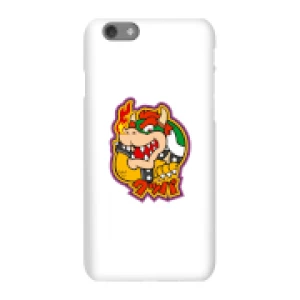 Image of Nintendo Super Mario Bowser Kanji Phone Case - iPhone 6S - Snap Case - Gloss