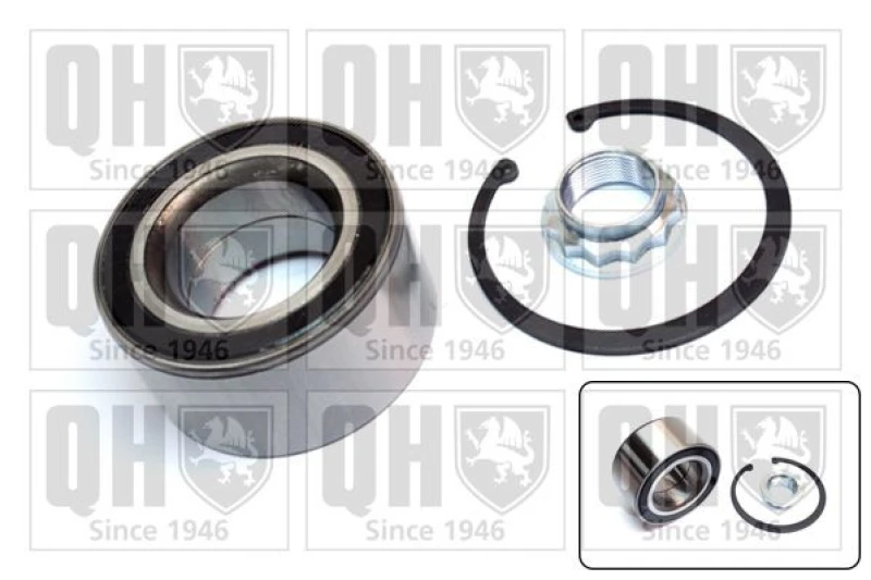 Image of QUINTON HAZELL Wheel bearing kit QUINTON HAZELL QWB1557