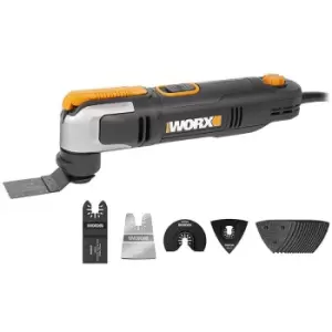 WX686.1 250W Sonicrafter Corded Multi Tool with 19 Accessories - n/a - Worx