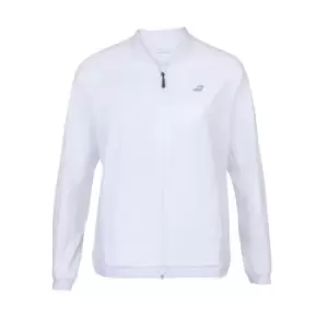 Image of Babolat Poly Jacket Womens - White