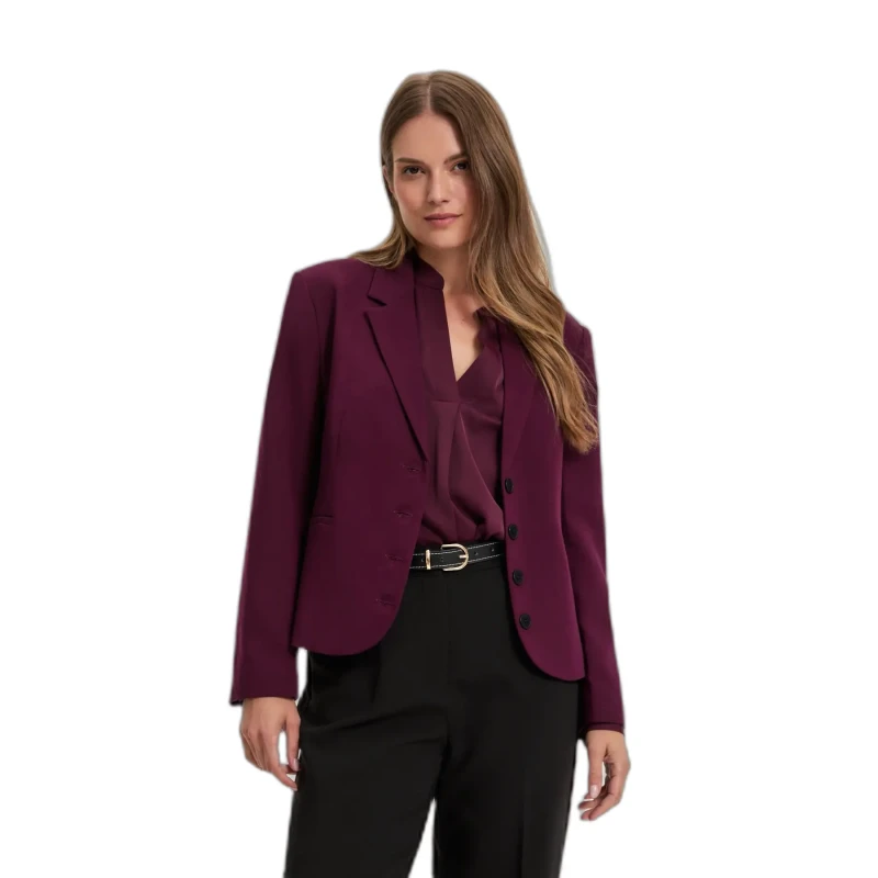 Image of Moodo Womens blazer Moodo Z-MR-4812 Rouge Female M