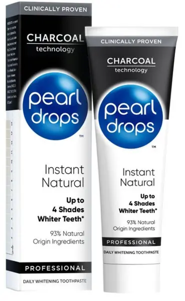 image of Pearl Drops Instant Natural White Toothpaste 75ml