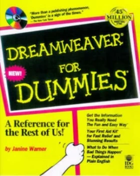 Image of Dreamweaver for Dummies by Janine Warner Paperback