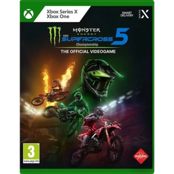 Image of Monster Energy Supercross The Official Videogame 5 Xbox One Series X Game
