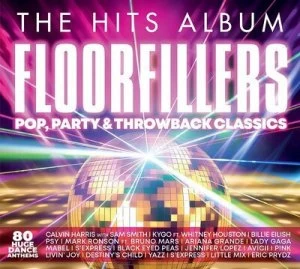 image of The Hits Album Floorfillers - Pop Party & Throwback Classics by Various Artists CD Album