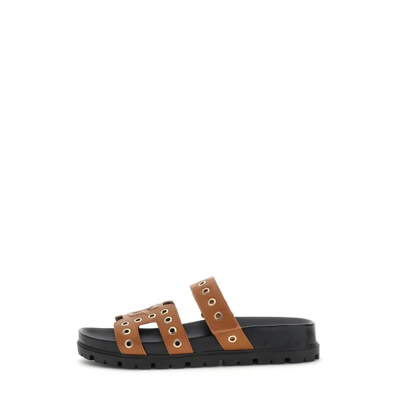 Image of Guess Womens sandals Guess Fahie Marron Female 36