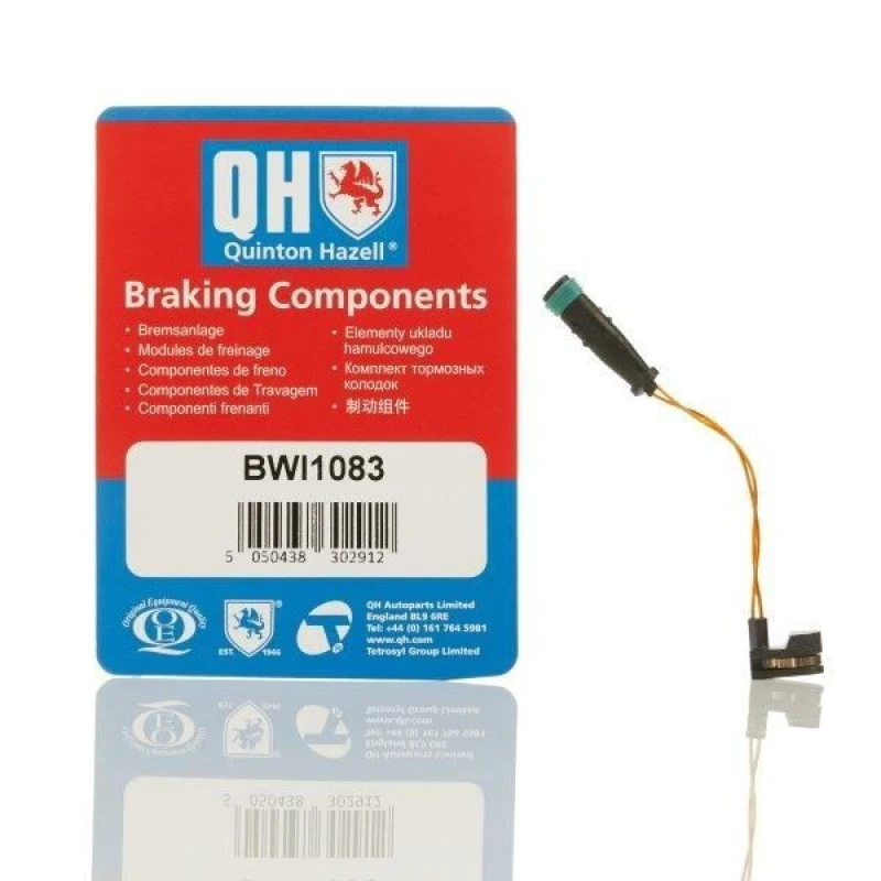Image of QUINTON HAZELL Brake pad wear sensor QUINTON HAZELL BWI1083