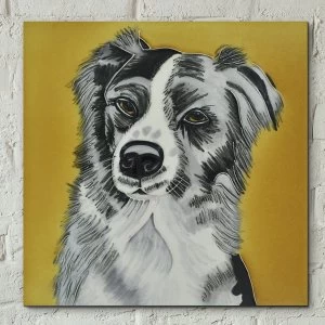 Image of Collie Dog Wall Tile By C Varley