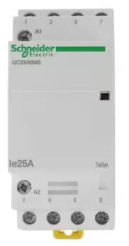 Image of Schneider Electric Tesys GC GC25 4 Pole Contactor - 25 A, 230 V ac Coil, 4NO