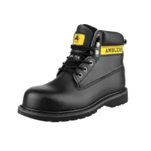 image of Amblers Unisex Steel FS9 Steel Toe Cap Safety Boot / Womens Boots (5 UK) (Black)