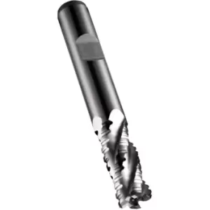 Image of C400 10.00MM HSS-E Multi-flute Flatted Shank Roughing End Mill DIN 844 K