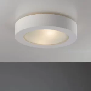 Image of GABRIEL 2 Light Surface Mounted Downlight White 30x6.5cm