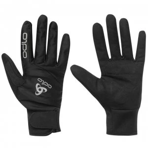 image of Odlo Warm Gloves Mens - Black