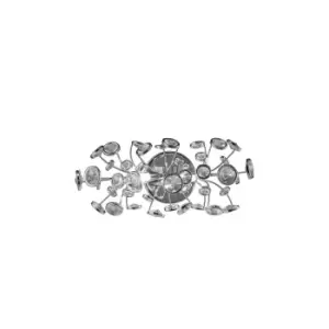 Image of Savanna Wall Lamp Switched 2 Light G9 Polished Chrome/Crystal