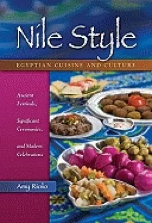 Image of nile style egyptian cuisine and culture ancient festivals significant cerem