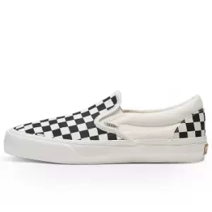 Image of Vans Classic Slip-On, Checkerboard Black/Marshmallow, size: 5, Unisex, Trainers, VN0007NC1KP1