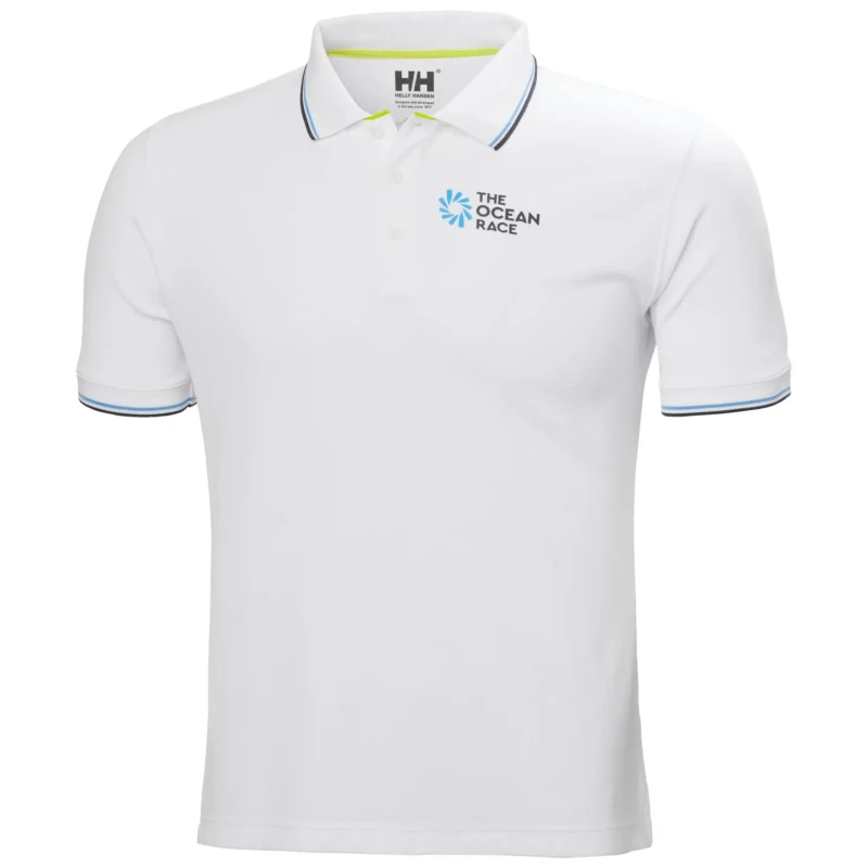 Image of Helly Hansen Polo Helly Hansen The Ocean Race 2.0 Blanc Male 2XL