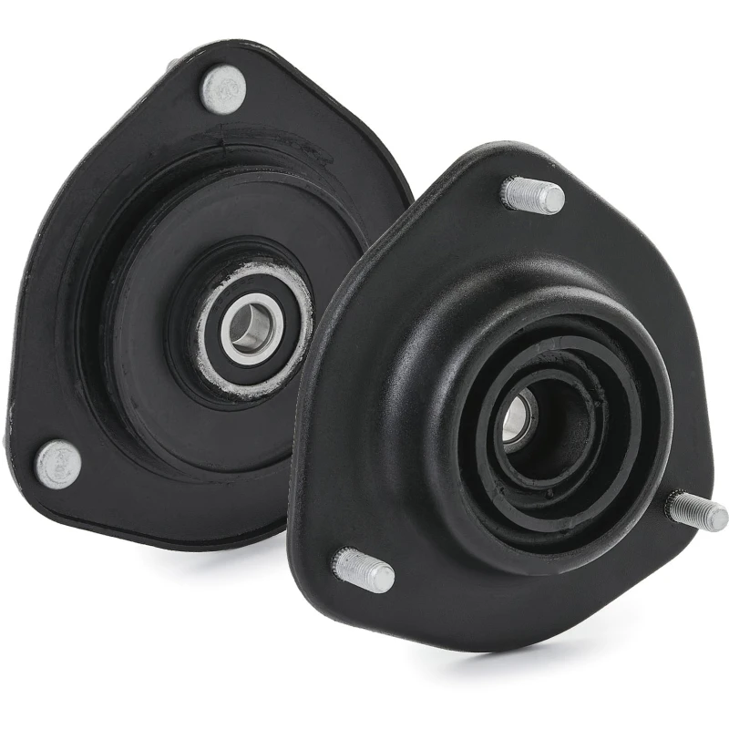 Image of RIDEX 1180S0954 Top strut mount Front Axle, with ball bearing Elastomer Suspension Strut Support Bearing (1180)