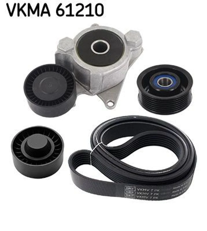 Image of SKF V-Ribbed Belt Set SKF VKMA 61210