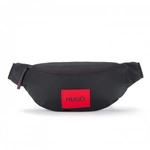 image of Hugo Boss Ethon Red Patch Logo Bum Bag